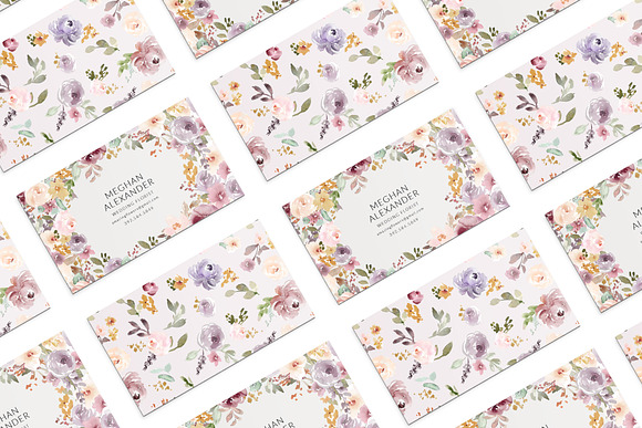 Lightgarden Watercolor Graphic Set in Illustrations - product preview 1