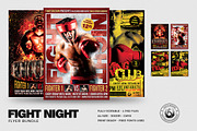 Fight Night Flyer Bundle