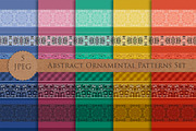 Abstract Ornamental Patterns Set