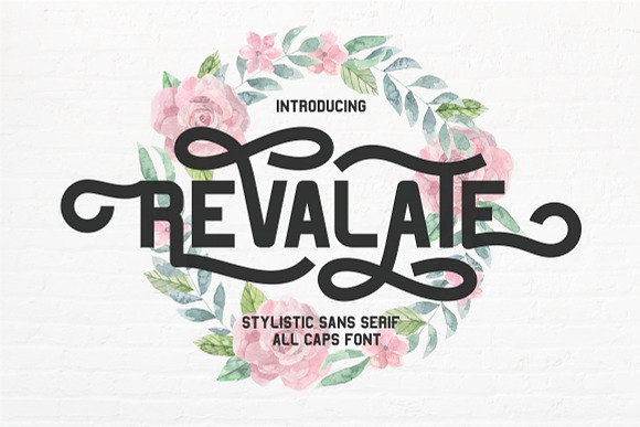 Revalate - Stylistic Sans Serif in Sans-Serif Fonts - product preview 5