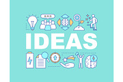 Ideas generation concepts banner
