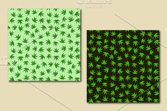 Marijuana pattern in Patterns - product preview 1