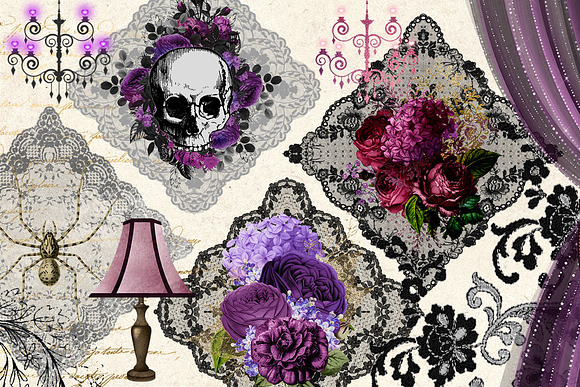 Gothic Romance Graphics in Illustrations - product preview 1