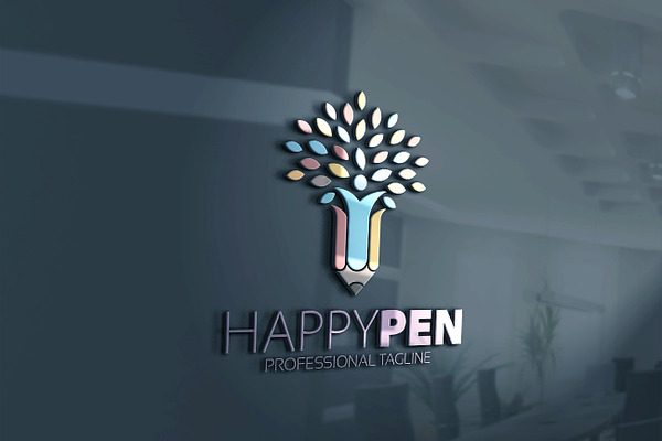 Happy Pencil Logo
