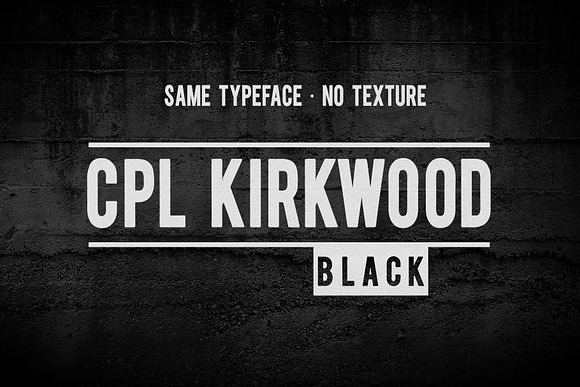 CPL KIRKWOOD SANS in Sans-Serif Fonts - product preview 2