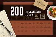 Restaurant Logos & Badges Bundle