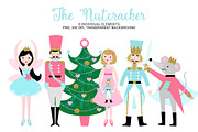 Nutcracker Clipart, Christmas Ballet