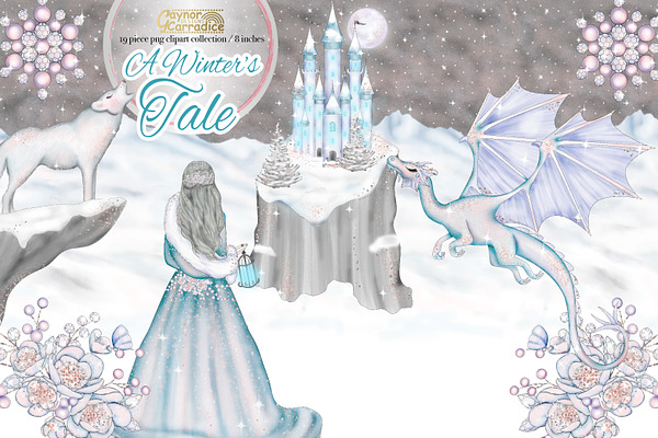 Winter's tale clipart collection