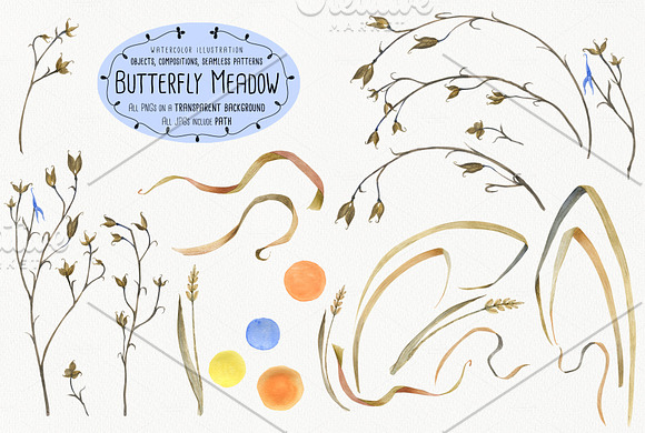 The Butterfly Meadow in Illustrations - product preview 1