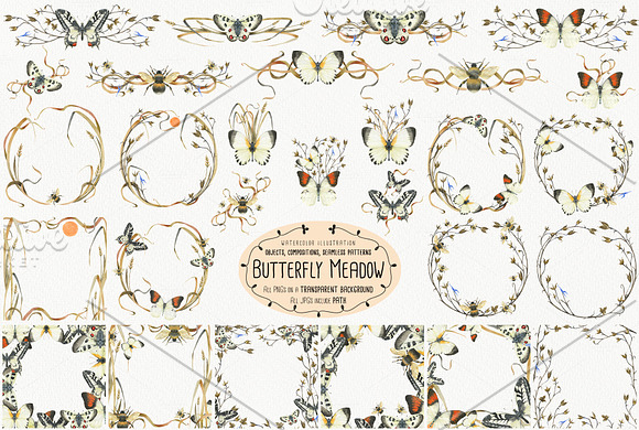 The Butterfly Meadow in Illustrations - product preview 2