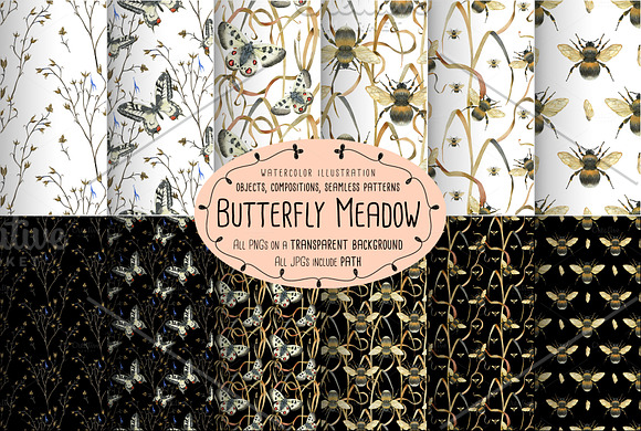 The Butterfly Meadow in Illustrations - product preview 7