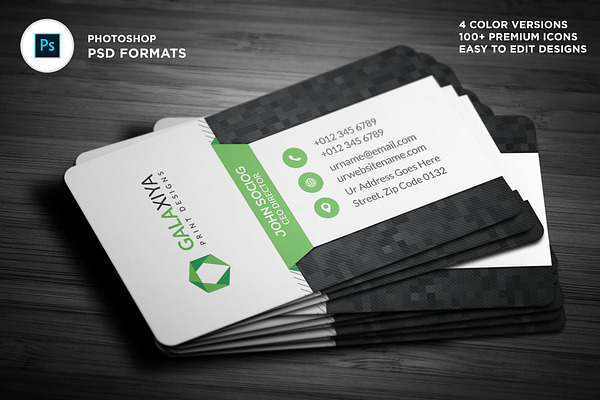Modern Corporate Business Cards