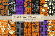 Halloween wood backgrounds