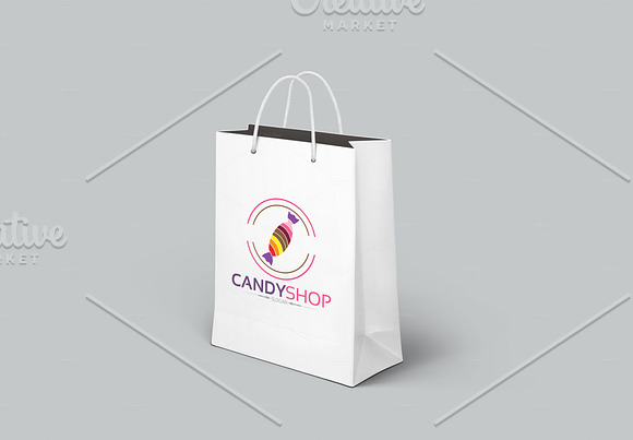 Candy Shop in Logo Templates - product preview 1