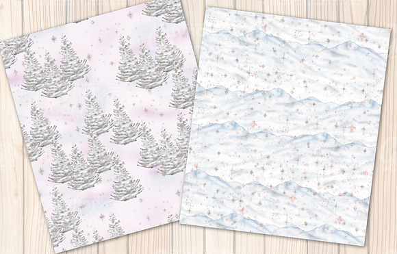 Winter fairy tale pattern collection in Patterns - product preview 5