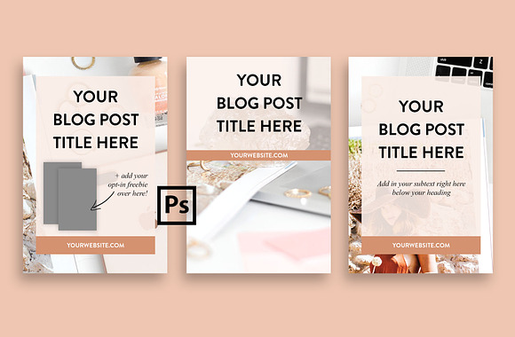 Pinterest Templates | Photoshop in Pinterest Templates - product preview 1