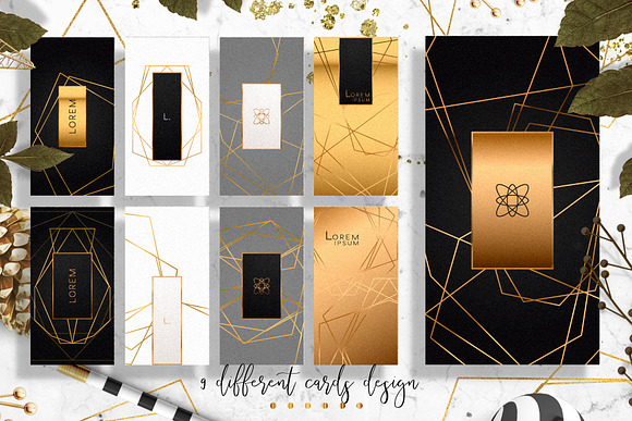 Gold Gems - trendy collection in Illustrations - product preview 4