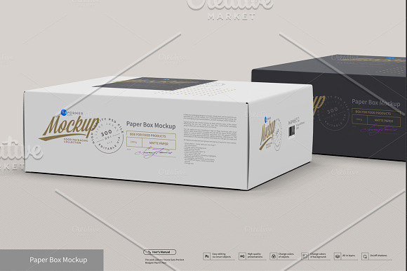 Presentation of Box Design Mockup in Product Mockups - product preview 3