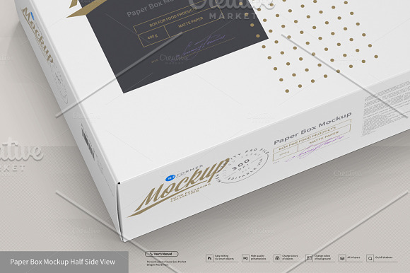 Presentation of Box Design Mockup in Product Mockups - product preview 7