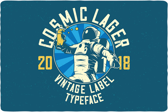 Cosmic Lager (+Bonus) in Display Fonts - product preview 2