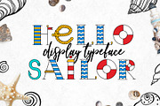 "Hello Sailor" Display Typeface