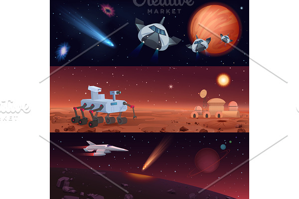 Universe exploration, stars conquest