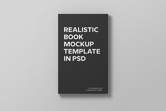 Soft Cover Book Mockup in Print Mockups - product preview 3
