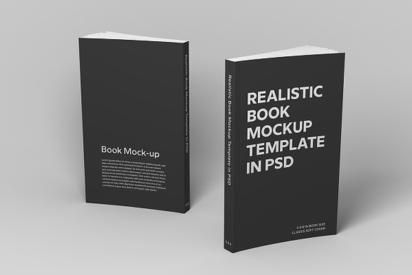 Soft Cover Book Mockup in Print Mockups - product preview 6