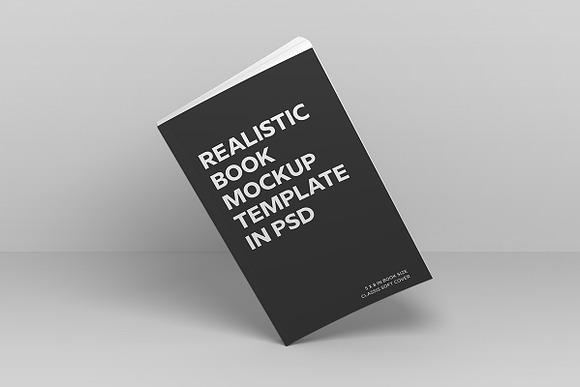 Soft Cover Book Mockup in Print Mockups - product preview 8