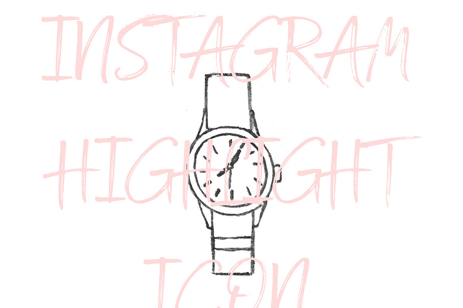 Wrist watch Instagram Story Icon