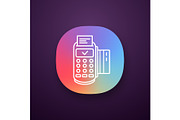 Successful POS terminal app icon