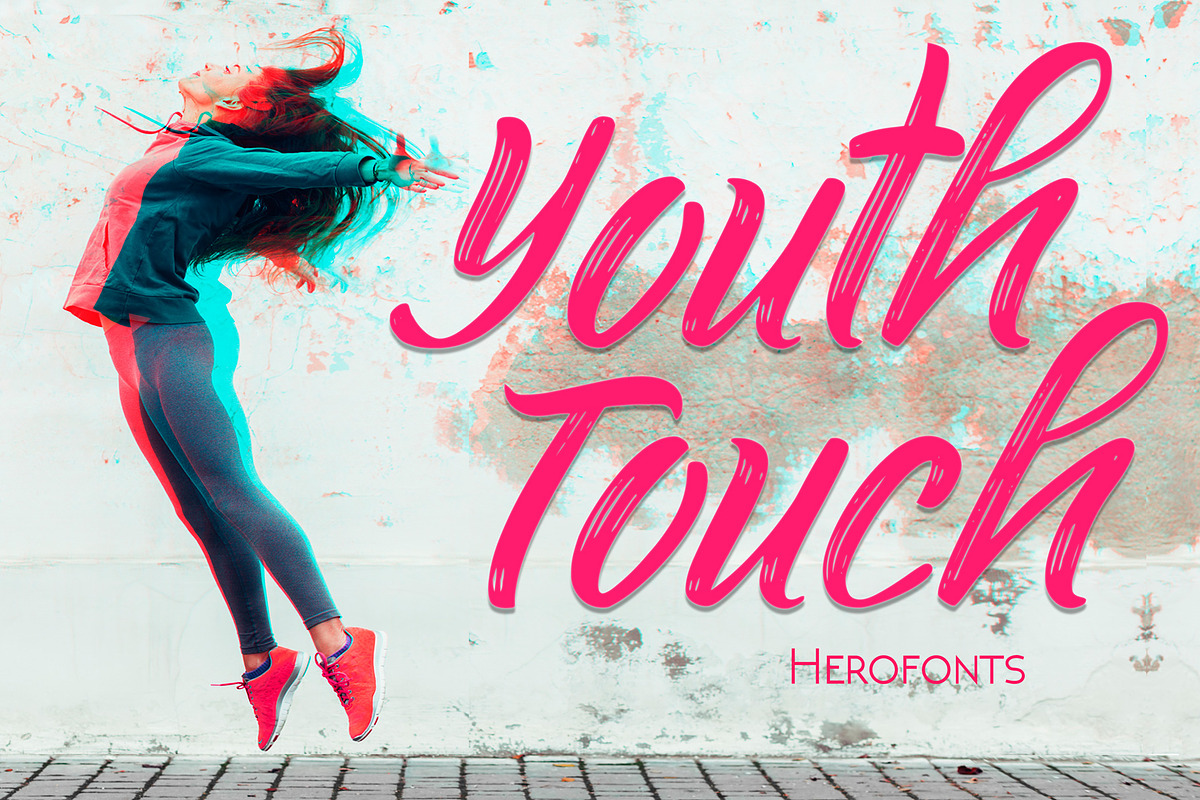 Youth Touch © in Script Fonts - product preview 8