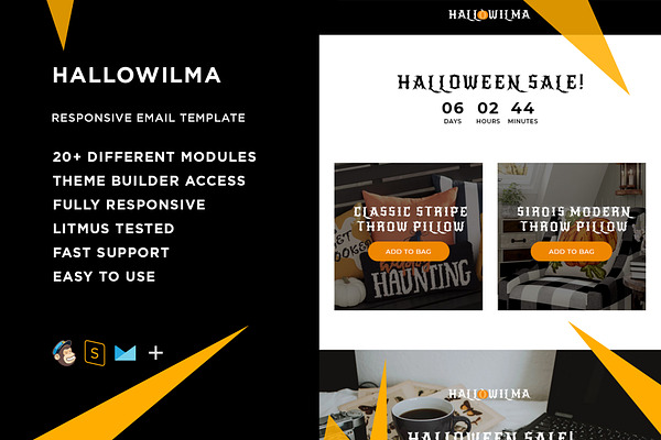 Hallowilma – Halloween Email
