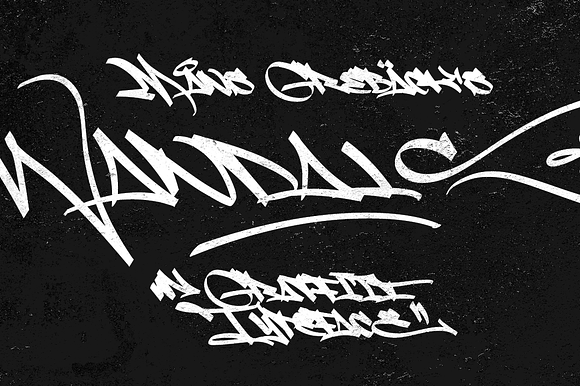 Wandals - Graffiti Font in Display Fonts - product preview 1