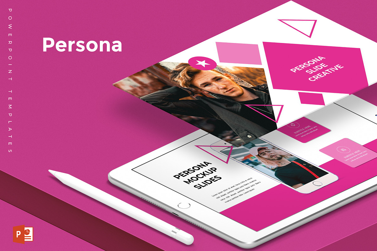 Persona - Powerpoint Template in PowerPoint Templates - product preview 8