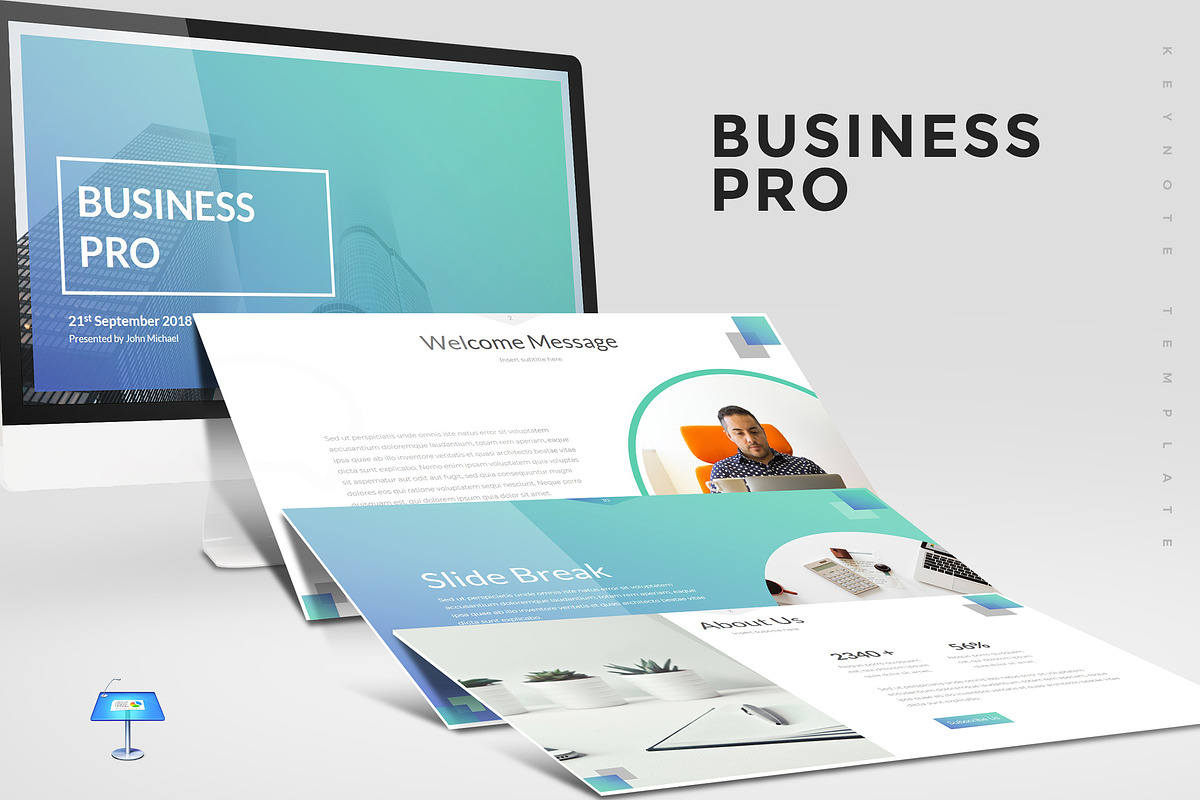 Business Pro - Keynote Template in Keynote Templates - product preview 8