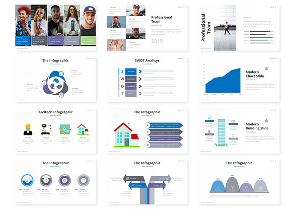 Arzitech - Powerpoint Template in PowerPoint Templates - product preview 2