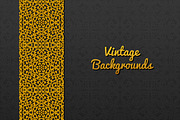 Backgrounds with vintage ornament