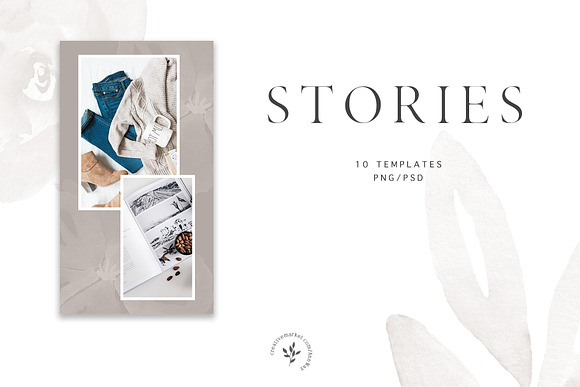 S T O R I E S Vol. 2 in Instagram Templates - product preview 4