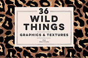 36 Wild Things: Golden Animal Prints