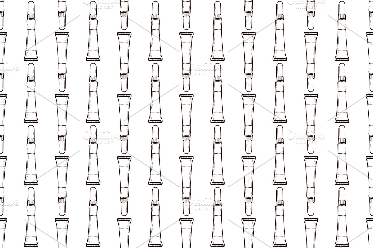 Hand drawn tubes of consealer in Patterns - product preview 8