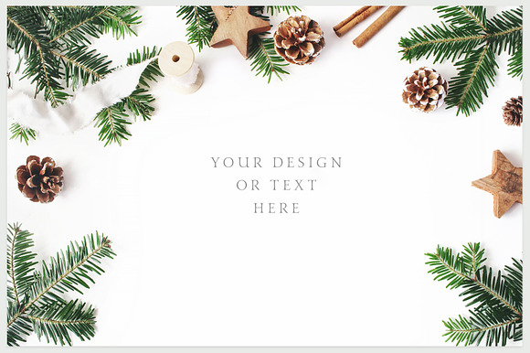25 Holly Christmas mockups & photos in Product Mockups - product preview 4