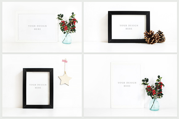 25 Holly Christmas mockups & photos in Product Mockups - product preview 7