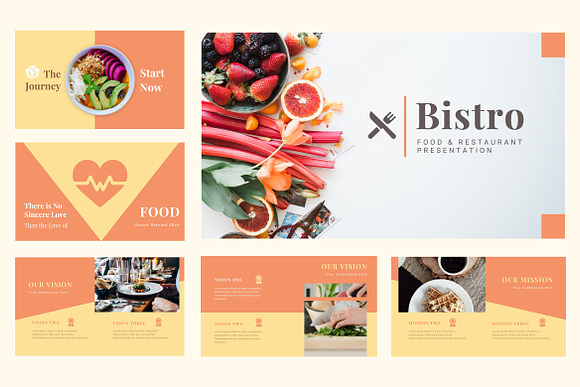 Bistro Powerpoint Presentation in PowerPoint Templates - product preview 1