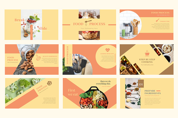 Bistro Powerpoint Presentation in PowerPoint Templates - product preview 2