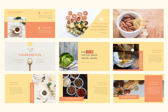 Bistro Powerpoint Presentation in PowerPoint Templates - product preview 3