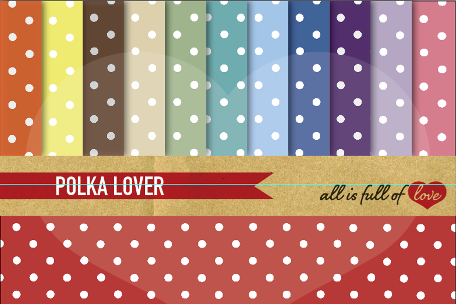 Retro Dotted Background Pattern in Patterns - product preview 8