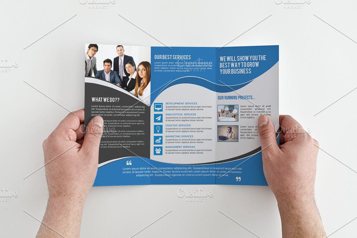 Tri-Fold Brochure-Multipurpose in Brochure Templates - product preview 8