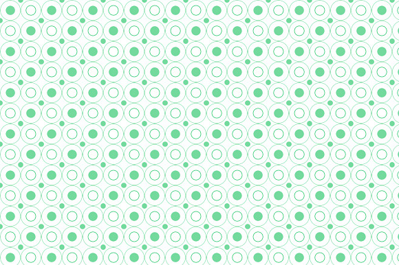 Circle seamless patterns in Patterns - product preview 3