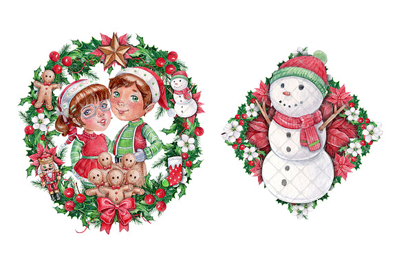 Santa's Little Helpers Arrangements in Illustrations - product preview 1